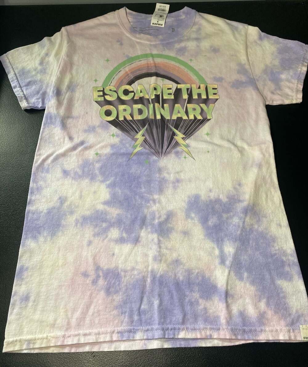 RSQ Escape The Ordinary Tie-Dye Graphic T-Shirt Size XS